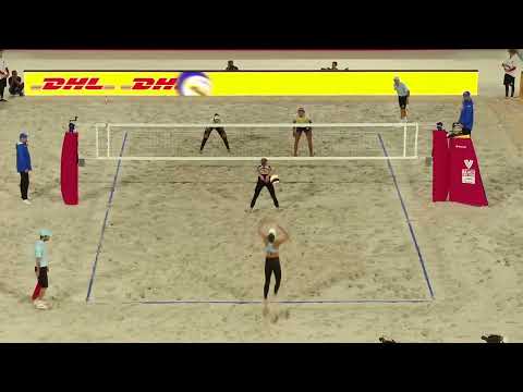 Duda/ Ana Patricia (BRA) S OUT 2 x 1 Flint/ Cheng(USA) BRONZE PARIS