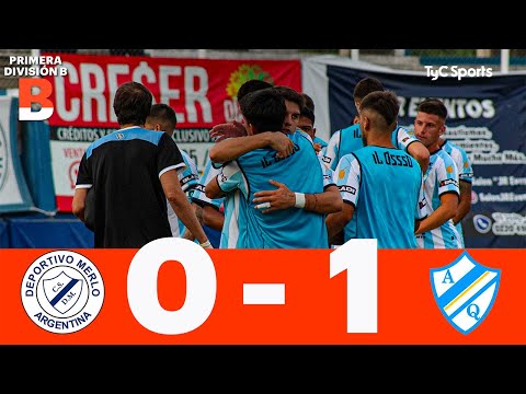 Deportivo Merlo 0-1 Argentino de Quilmes | Primera División B | Fecha 1 (Apertura)