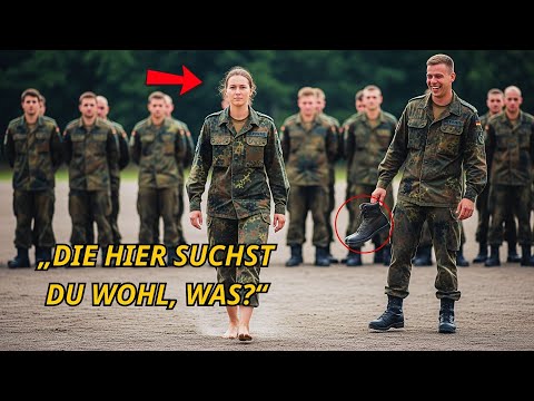 „Die Marines versteckten ihre Stiefel – doch sie marschierte barfuß und gewann“