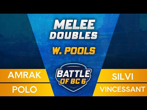 Amrak / Polo vs Silvi / Vincessant - Melee Doubles Winners Pools - Battle of BC 6