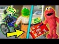 Kermit And Elmo The Door Salesmen Dirtbikes Halloween Candy