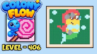 Colony Flow Level 406 Walkthrough Solution
