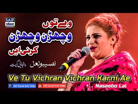 Tu Vichran Vichran Karni Aen || Naseebo Lal || Live Concert || Superhit Punjabi Song 2024