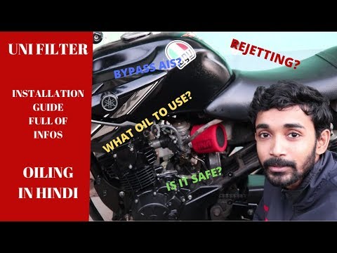 UNI FILTER IN SZRR / SHOULD YOU USE IT? / WHAT OIL TO USE? / REJETTING?