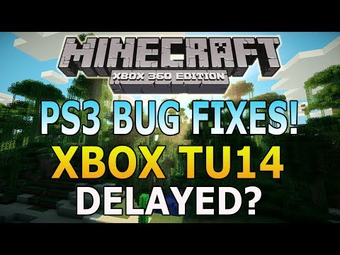 Alec Heuser - Minecraft XBOX 360/PS3 TU14 Delayed Because of PS3 Bug Fixes?
