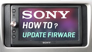 How to update SONY Apple CarPlay or Android Auto receiver to the latest Firmware