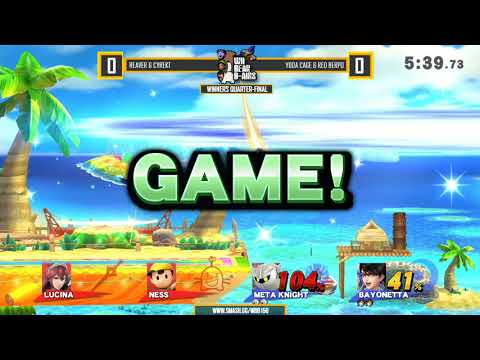 Ultra WBB #150 | Reaver & Cyrekt vs Yoda Cage & red berpo - Winners Quarter-Final - Super Smash Bros