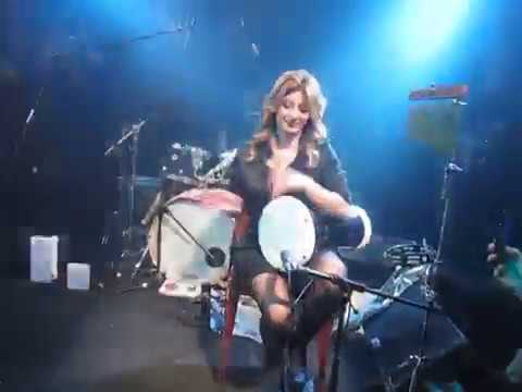 Very Beautiful Arabic Girl Playing Darbuka 2018
