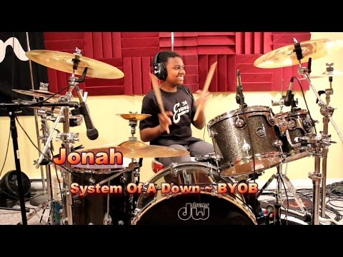 System of a Down - BYOB, Drum Cover, Jonah, Age 12, SOAD