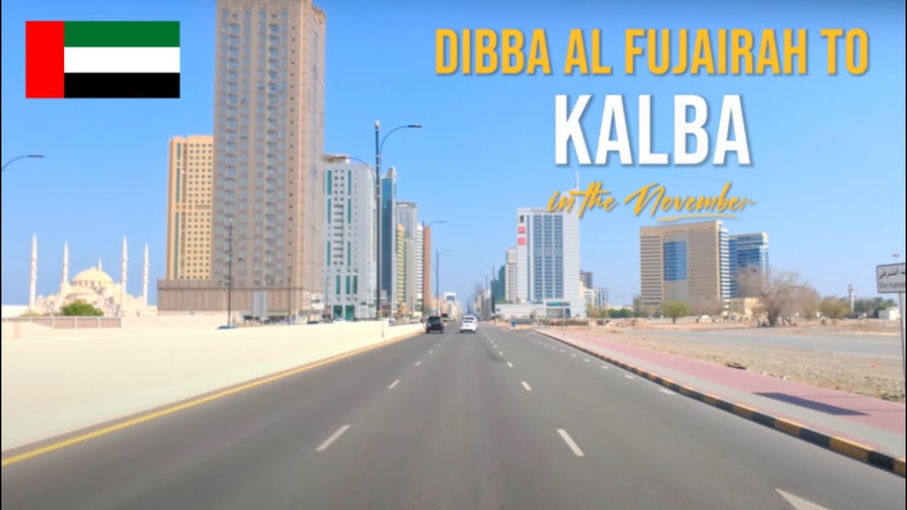 Scenic Drive in UAE 🇦🇪: From Dibba Al Fujairah to Kalba - November 2024 Adventure