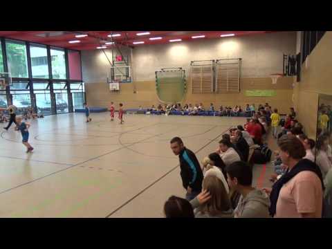 Landesfinale 2016. TOP4 der U10 des Westdeutschen Basketball Verbandes großes Finale RSK vs BGD