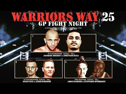 Warriors Way 25 Full Fight Video
