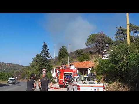 Incendio boschivo Padreterno, Rio