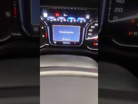 TPMS Relearn, 2023 GMC Sierra.