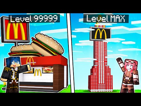 MC DONALDS DA 1.000.000€ VS MC DONALDS DA 10.000.000€! - MINECRAFT