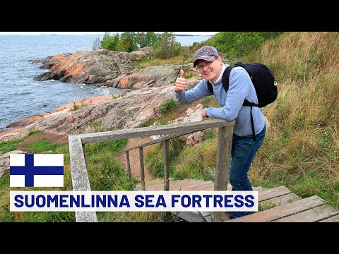 Um passeio pela FORTALEZA MARÍTIMA DE SUOMENLINNA em Helsinque, Finlândia