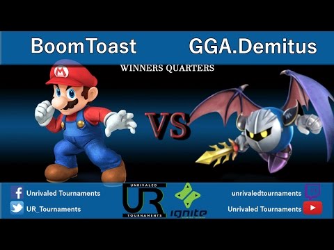 Ignition #12  WINNERS QUARTERS - BoomToast (Mario) vs GGA.Demitus (Meta Knight)