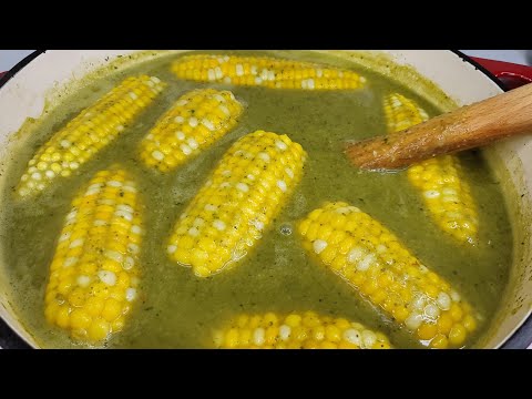 Guyanese corn soup/gun oil/boiled corn | recipe