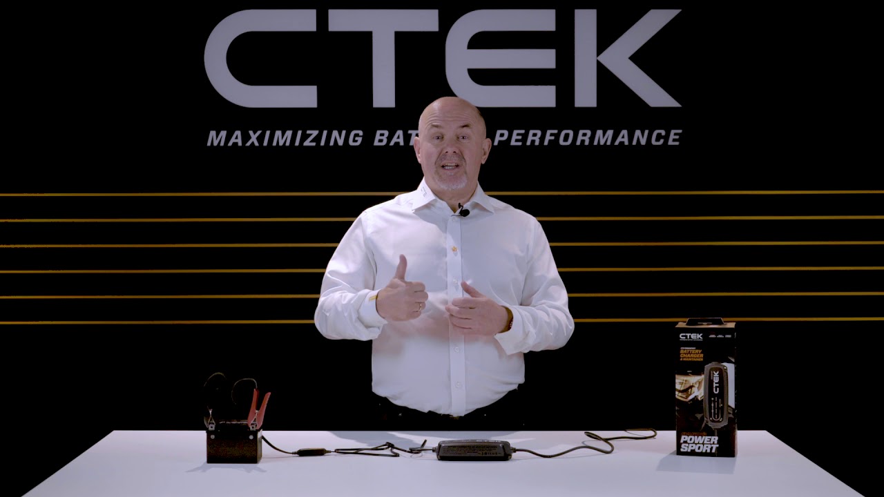 CTEK CT5 Powersport Battery Charger Video