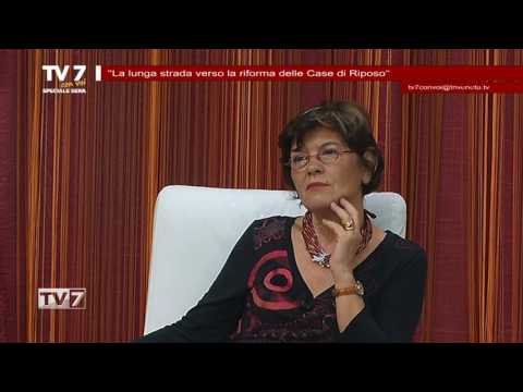 Tv7 con Voi sera del 4/4/2017 - Rriforma delle Case di Riposo (6 di 7)
