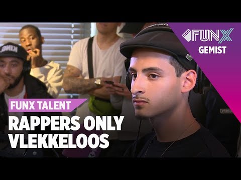 Vlekkeloos rapt op DRIE BEATS | FunX Talent Rappers Only | Tweede Ronde