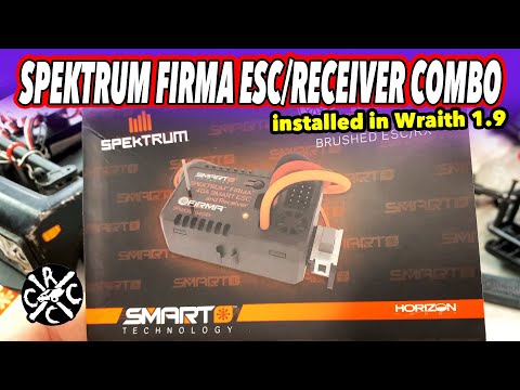 Installing a Spektrum Firma 40a ESC and Receiver Combo In My Son's Axial Wraith 1.9