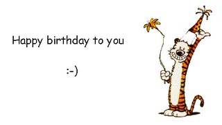 Happy Birthday - Many more happy returns of the day