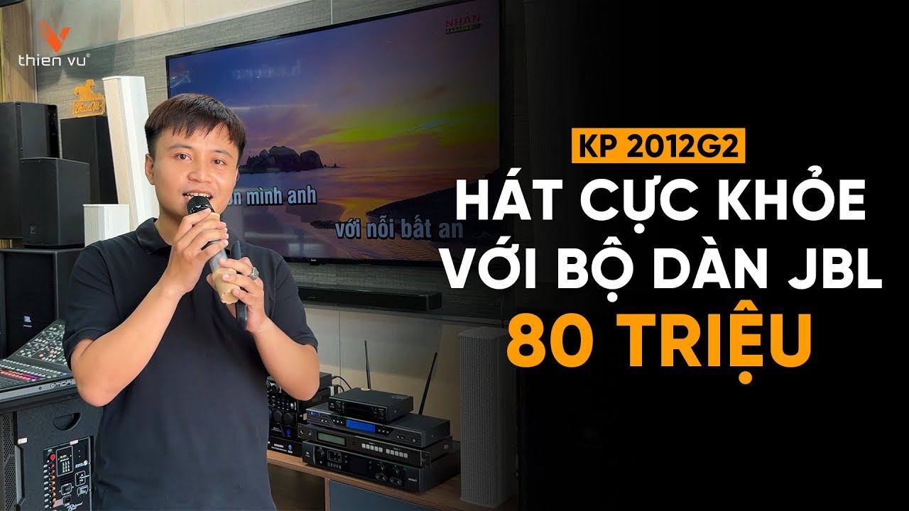 Dàn Âm Thanh Karaoke JBL KP2012G2 TVA 892023 - Video 6