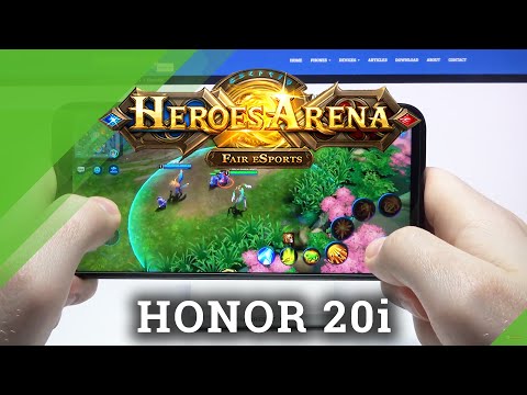 Heroes Arena Game Test on Honor 20i – Performance Checkup