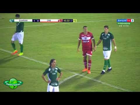 Guarani 2x0 CRB - Melhores Momentos -Série B 2018 - 7ª rodada