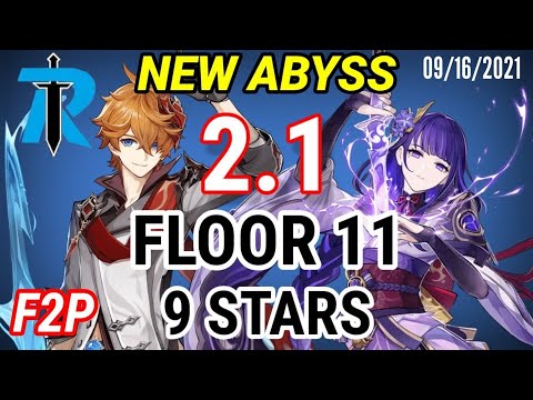 SPIRAL ABYSS 2.1 FLOOR 11 CORROSION (F2P) GENSHIN IMPACT