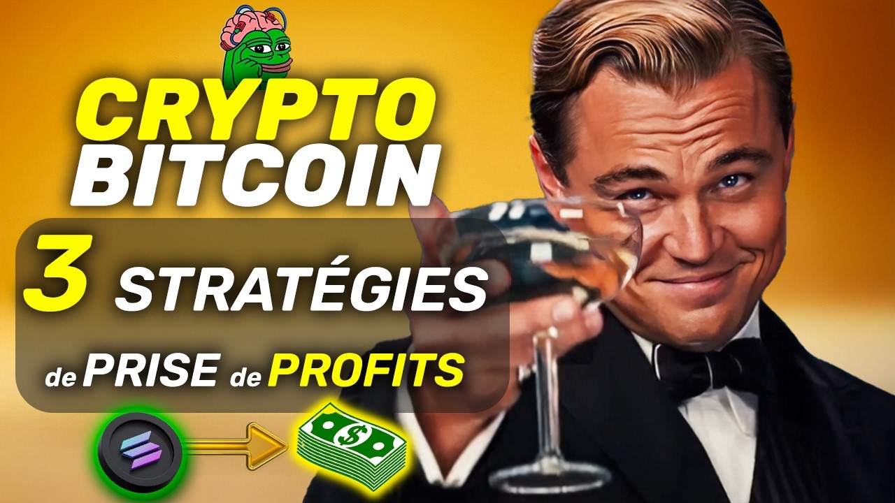 CRYPTO / BITCOIN 3 STRATÉGIES de PRISE de PROFITS pour SORTIR au MIEUX du BULLRUN !!