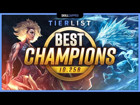 NEW PATCH CHANGES and TIER LIST for Patch 10.25B - League of Legends