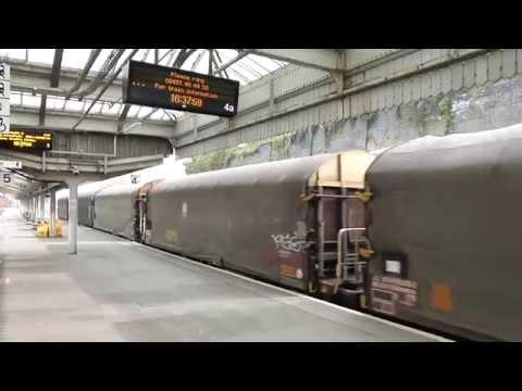 Freight Train At Shrewsbury 17 April 2015