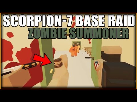 Unturned SCORPION-7 LIVE BASE RAID - Amazing Zombie Summoner! - Unturned Vanilla Survival/PVP