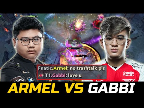 ARMEL VS GABBI INTENSE GAME - SIGNATURE PUCK VS  GODLIKE JUGGERNAUT DOTA 2