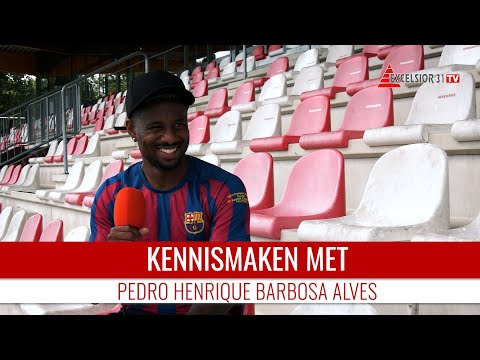 Kennismaken met Pedro Henrique Barbosa Alves | Nieuw bij Excelsior'31