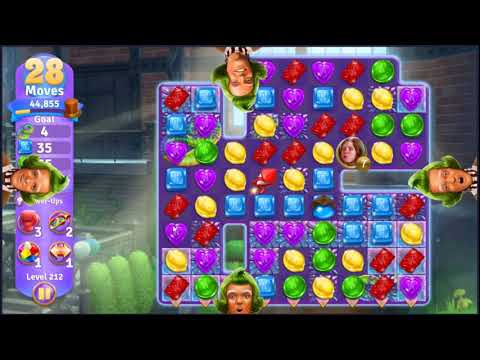 Willy Wonkas Sweet Adventure Level 212 - NO BOOSTERS 🍫 | SKILLGAMING ✔️