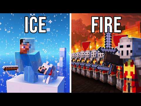 1000 Players Simulate Elemental Civilization in Minecraft