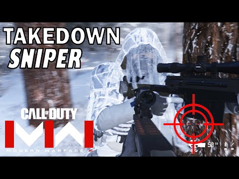 EXECUTE FOREST SNIPER WITH TAKEDOWN - Snow Angel Guide | Call of Duty - Modern Warfare 3