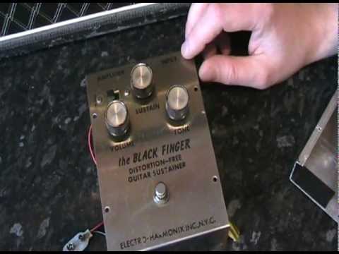 Black Finger Vintage Compressor By Electro Harmonix