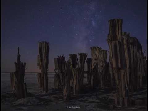Milky way on the urmia Lake