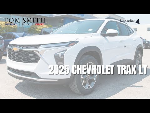 2025 Chevrolet Trax FWD 4dr LT in White for sale at Tom Smith Chevrolet Buick GMC Ltd. in Midland, ON