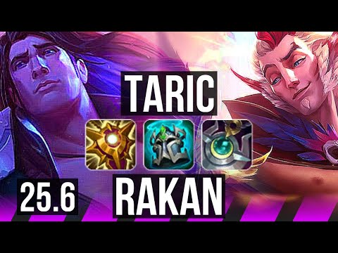 TARIC & Kai'Sa vs RAKAN & Xayah (SUP) | Rank 9 Taric | NA Master | 25.6