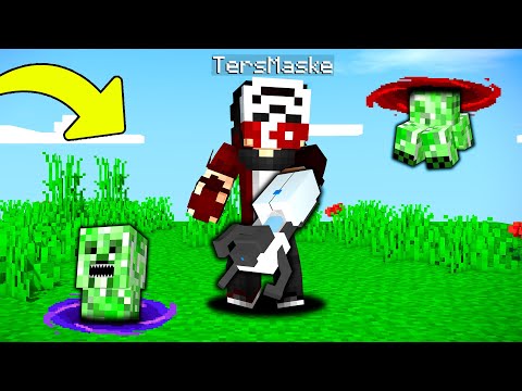 MİNECRAFT'TA PORTAL GUN İLE OYNADIM ! - ÇILGIN PORTAL MODU - Minecraft