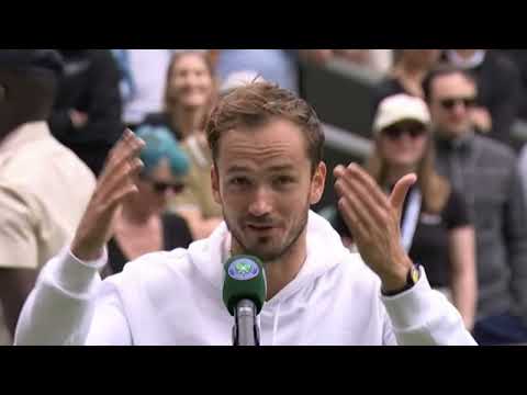 World Number 3 Daniil Medvedev defeats Arthur Fery in straight sets at Wimbledon 2023!