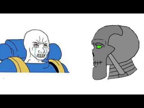 Space Marine hatred vs Necron hatred | Warhammer 40k meme dub