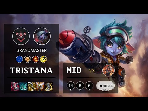 Tristana Mid vs Qiyana - EUW Grandmaster Patch 11.6
