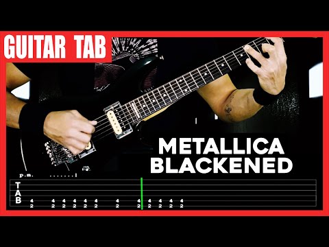 【METALLICA】[ Blackened ] cover by Dotti Brothers | LESSON | GUITAR TAB