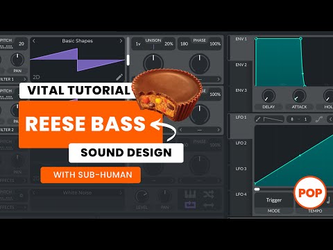 SOUND DESIGN Alien REESE BASS | VITAL | ABLETON | SUB-human